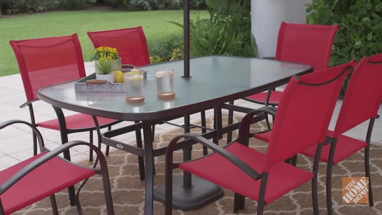 stylewell oversized padded sling chair