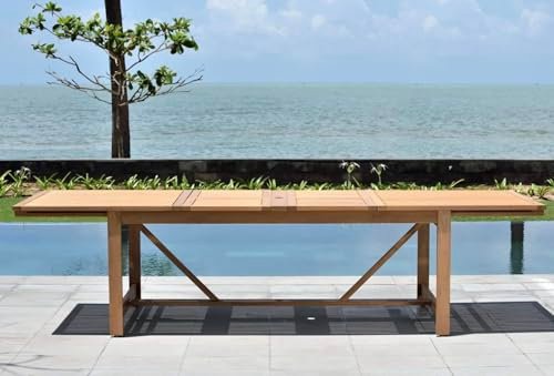 Teak Extendable Outdoor Dining Table: Durable Elegance for Every Patio 11 teak extendable outdoor dining table