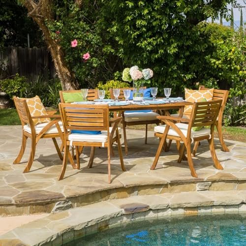 Teak Outdoor Dining Sets for 6: Stylish, Durable, and Perfect for Any Patio 5 teak outdoor dining sets for 6