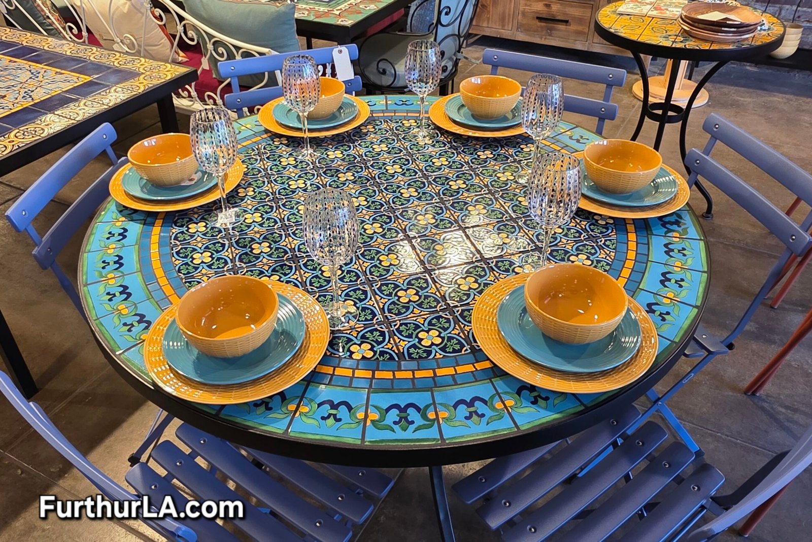 tile top outdoor dining table 1