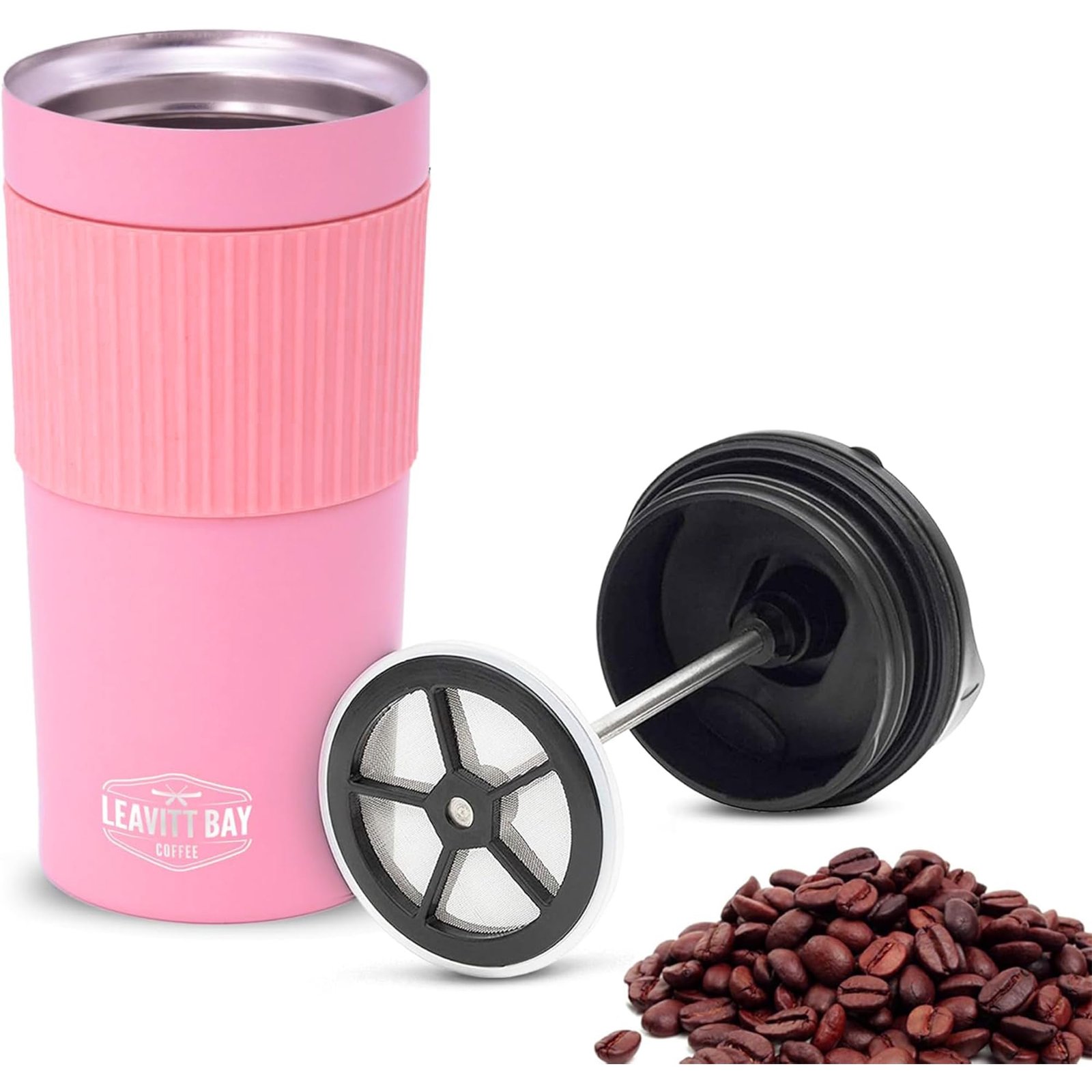 travel mug with coffee press