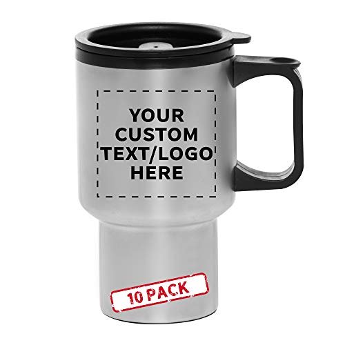 Travel Mugs With Company Logo: Custom Stainless Steel Tumblers for Branding 3 travel mugs with company logo