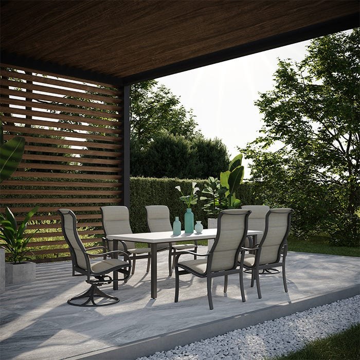 Tropitone Outdoor Dining Set: Stylish Comfort for Your Patio 9 tropitone outdoor dining set