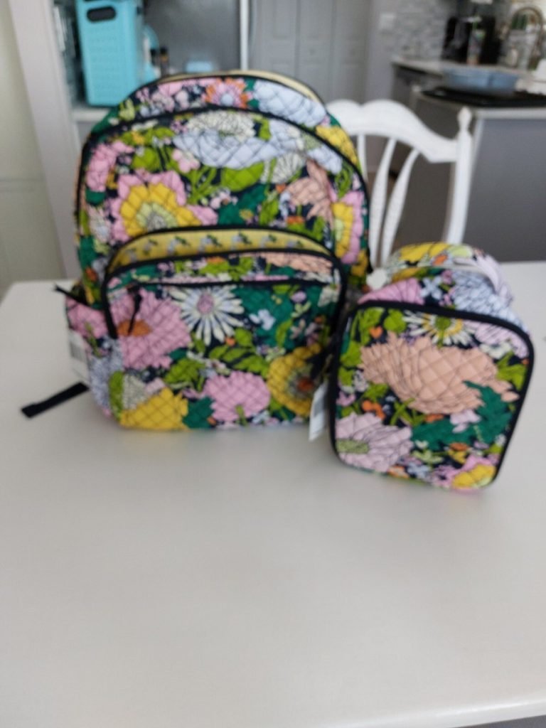 Vera Bradley Backpack And Lunch Box: Stylish School Essentials 7 vera bradley backpack and lunch box