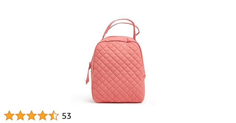 Vera Bradley Pink Lunch Box: Stylish & Functional Choice 5 vera bradley pink lunch box