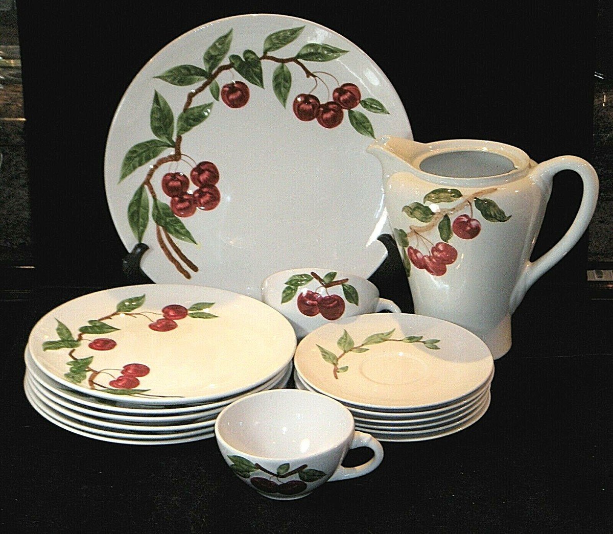vintage dinnerware set for 125 each