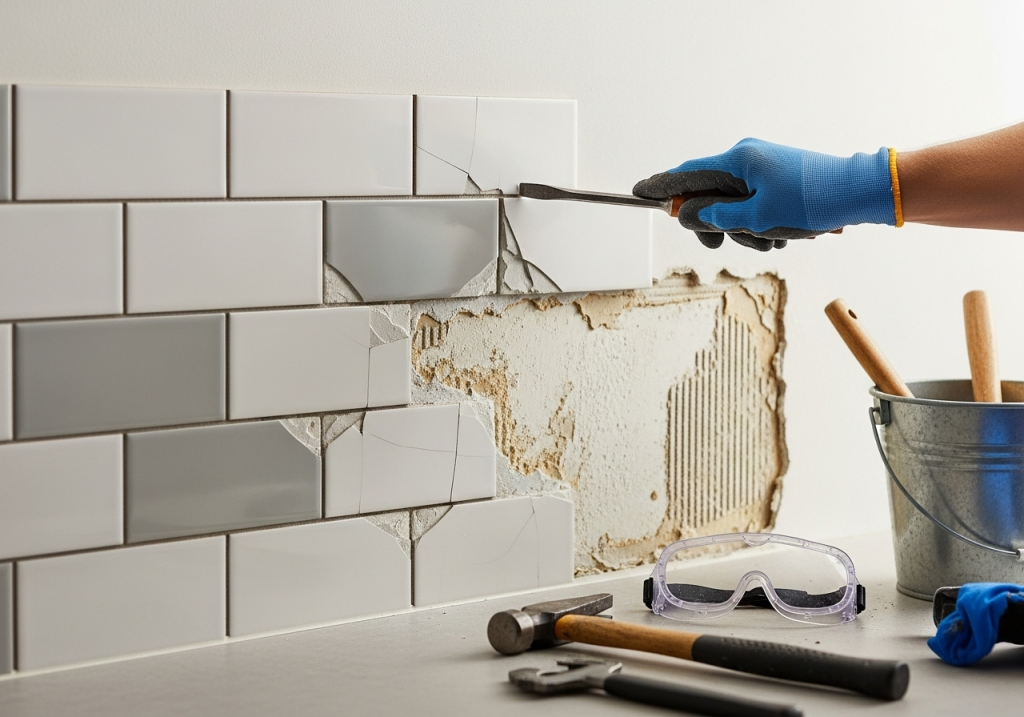 How to Remove Kitchen Tiles from Wall: Easy and Safe Steps 1 wall tile removal tips