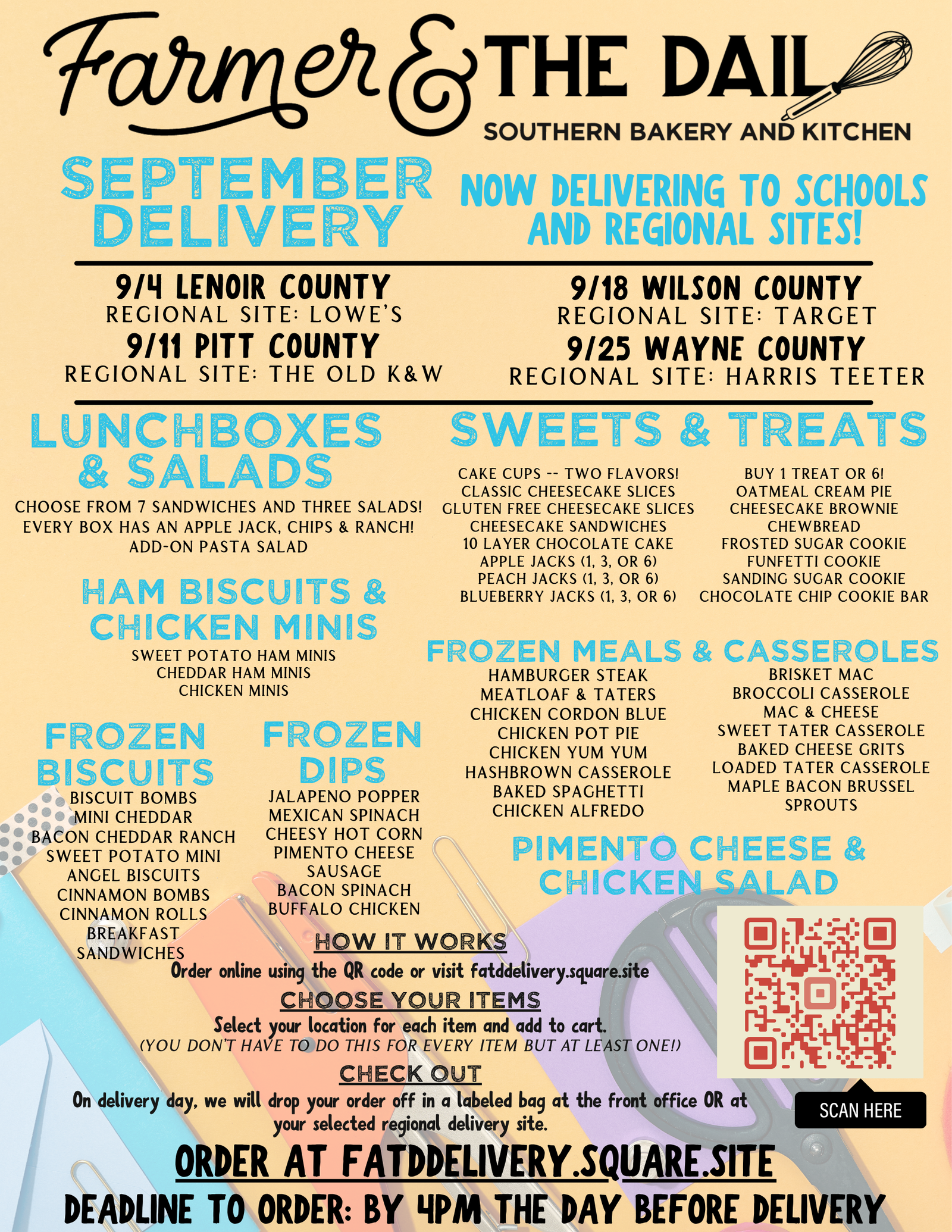 waynes lunch box menu