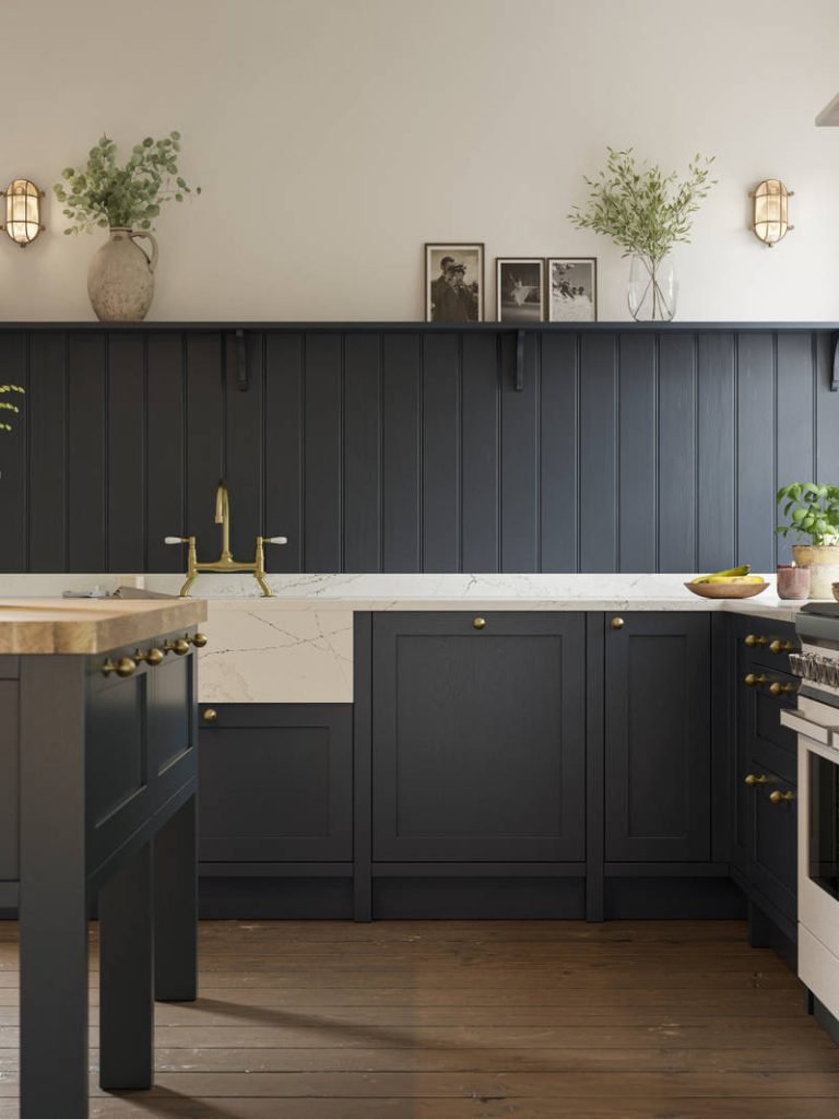 What Colour Walls Go With Dark Blue Kitchen Cabinets: Stunning Ideas 15 what colour walls go with dark blue kitchen cabinets