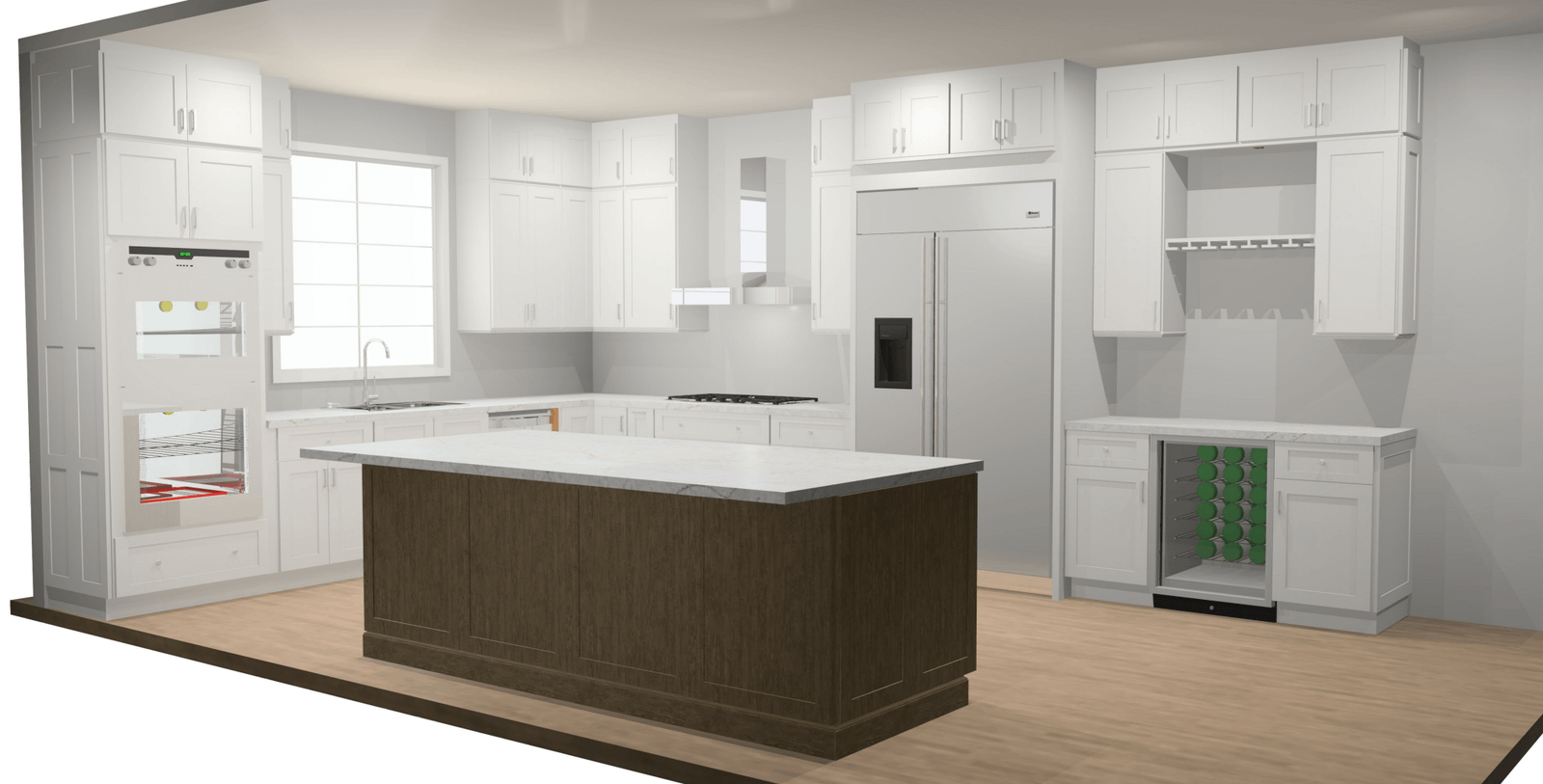 what height should kitchen wall cabinets be