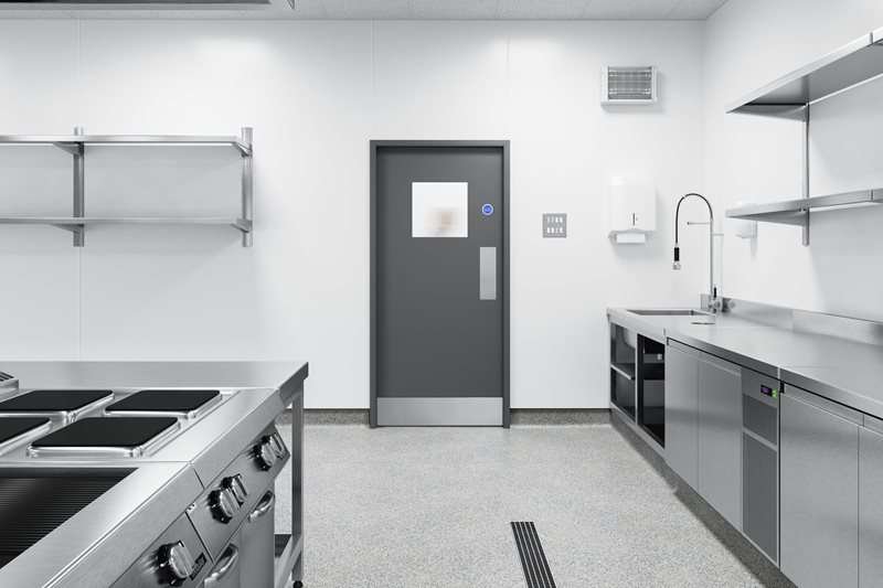 what to put on commercial kitchen walls