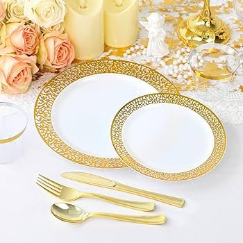 White And Gold Dinnerware Set: Elevate Your Dining Experience 19 white and gold dinnerware set