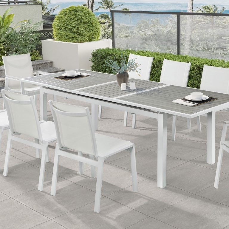 White Outdoor Dining Tables: Stylish Picks for Perfect Patio Meals 3 white outdoor dining tables
