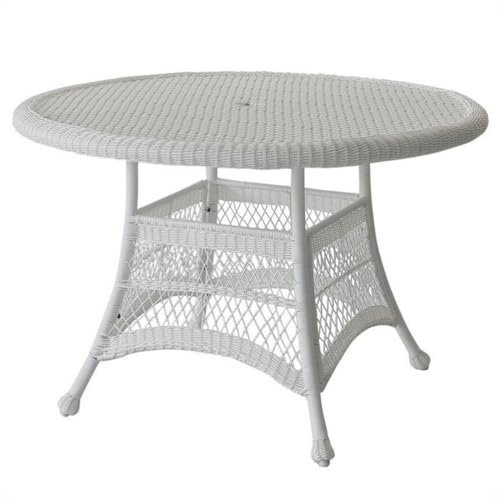 White Round Outdoor Dining Table: Stylish & Durable Patio Essentials 3 white round outdoor dining table
