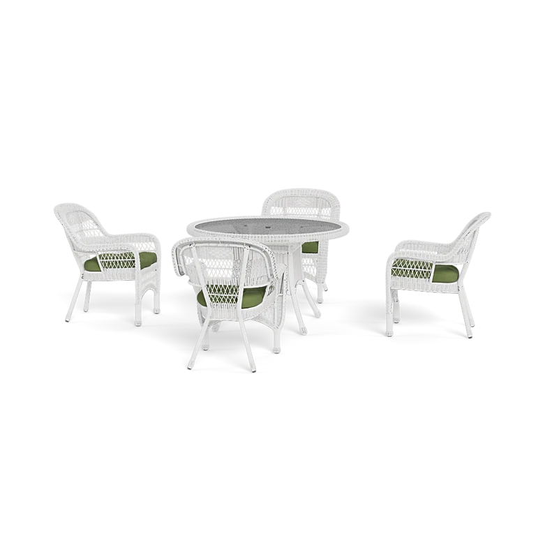 White Wicker Outdoor Dining Set: Stylish Comfort for Your Patio 3 white wicker outdoor dining set