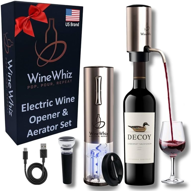 Wine Opener And Aerator Set: Ultimate Guide for Perfect Pouring 11 wine opener and aerator set 1