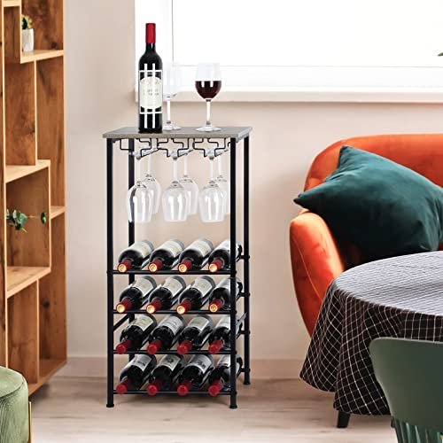 Wine Rack And Wine Glass Holder: Stylish Storage for Home Bars 11 wine rack and wine glass holder
