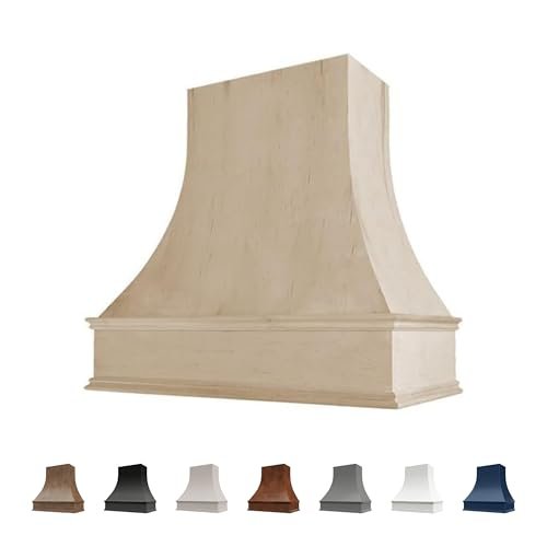 Wood Kitchen Vent Hood Designs: Elegant Range Hood Covers for Stylish Kitchens 11 wood kitchen vent hood designs