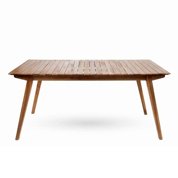 Wood Look Outdoor Dining Table: Stylish & Durable Patio Upgrade 17 wood look outdoor dining table 1