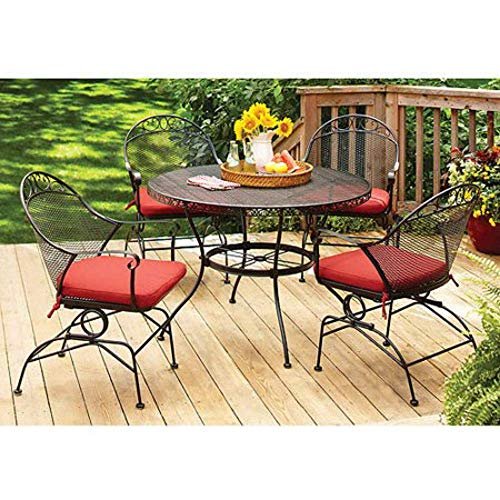 Wrought Iron Outdoor Dining Set: Elegant and Durable Patio Furniture Choices 19 wrought iron outdoor dining set