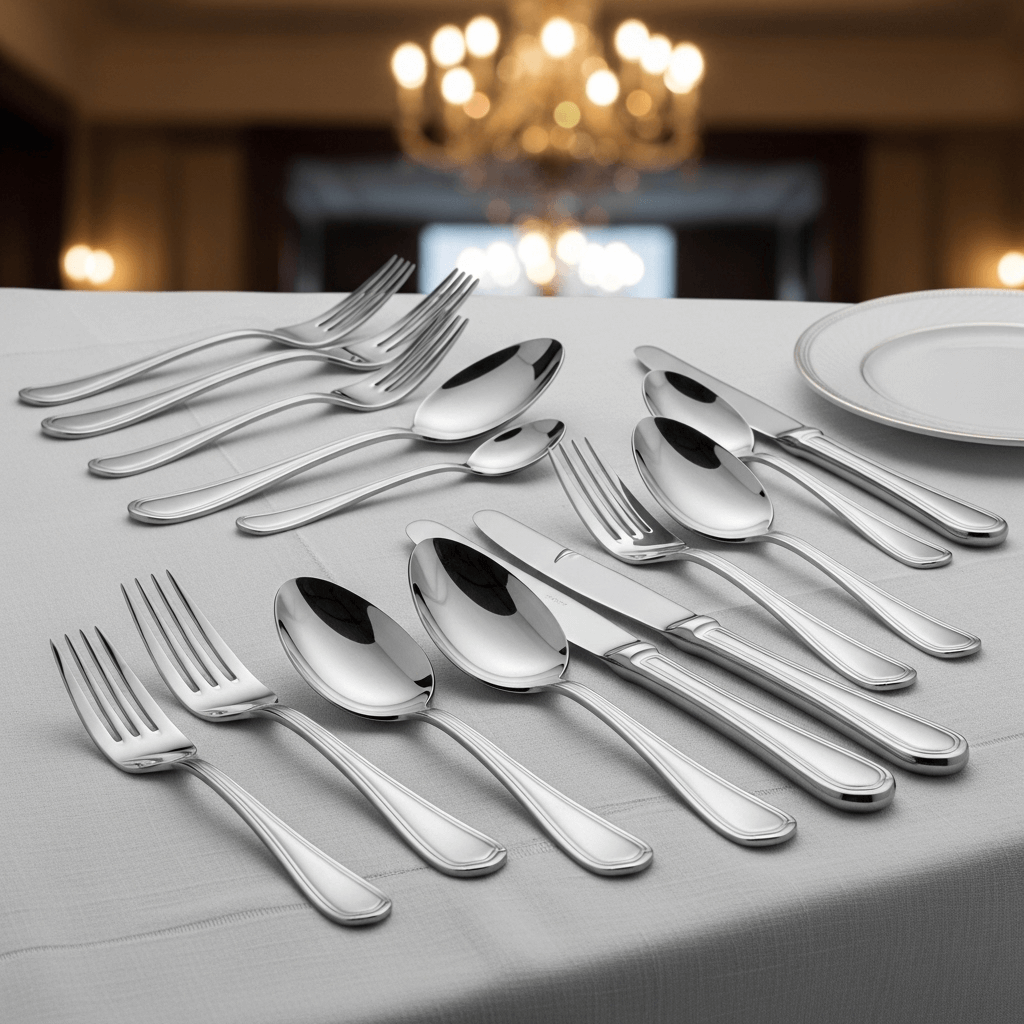 1810 Stainless Steel Flatware: Durable, Elegant Cutlery Sets for Every Occasion 1 Durable Stainless Steel Flatware for Everyday Dining