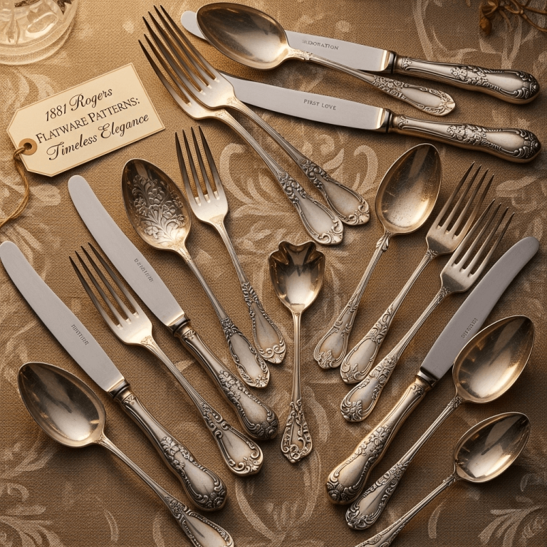 1881 Rogers Flatware Patterns: Timeless Elegance for Your Dining Table 7 1881 Rogers Flatware Patterns – Elegant Stainless Steel Cutlery