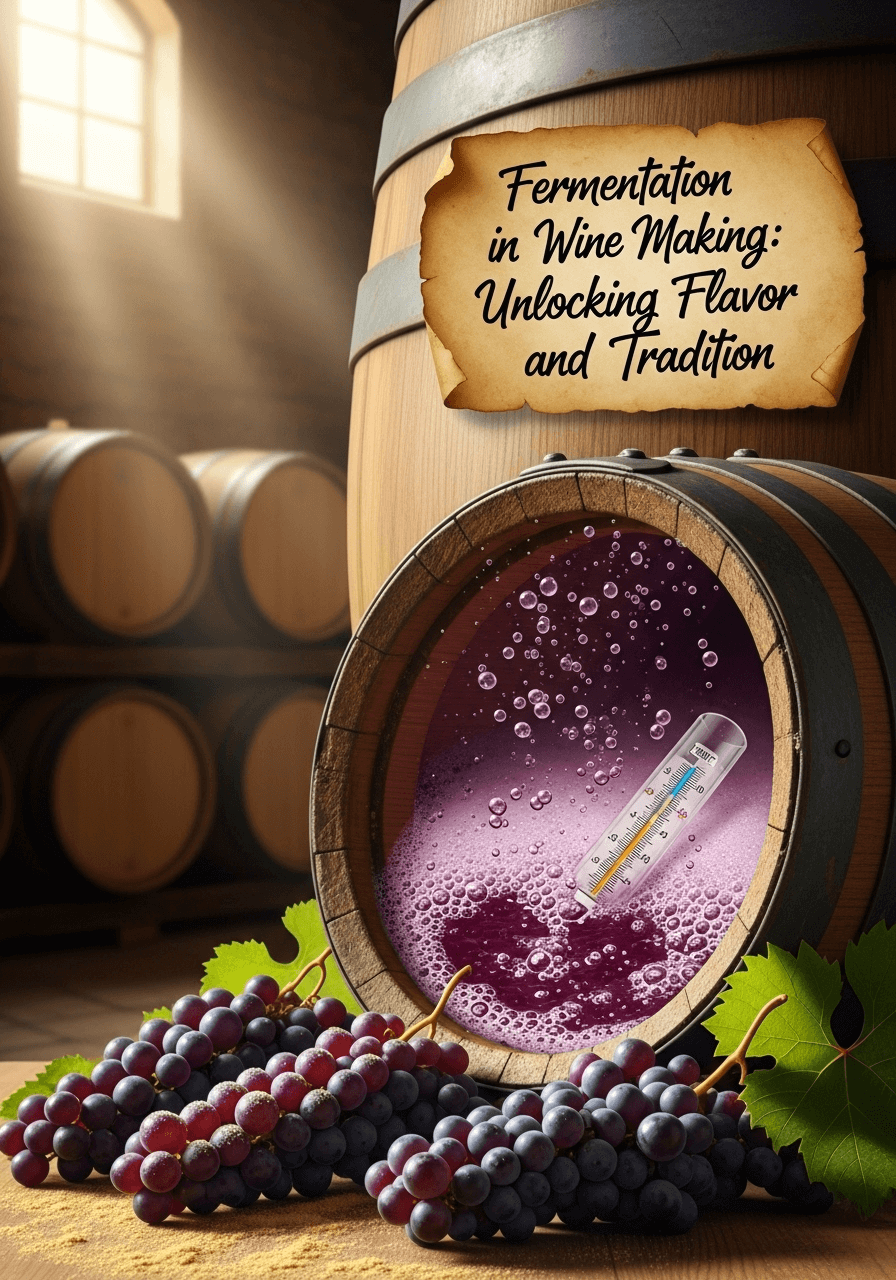 Fermentation in Wine Making Unlocking Flavor and Tradition