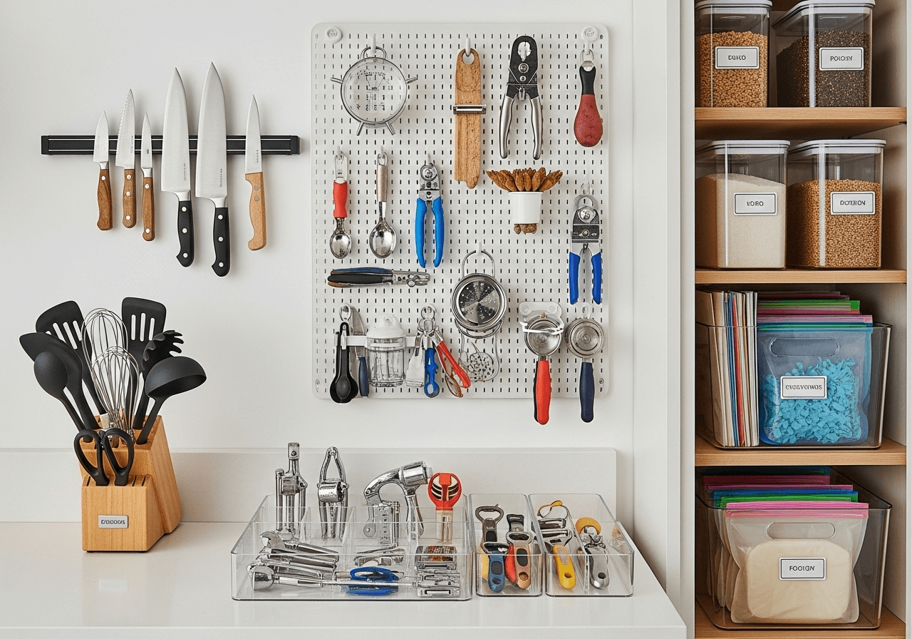 How to Organize Kitchen Tools