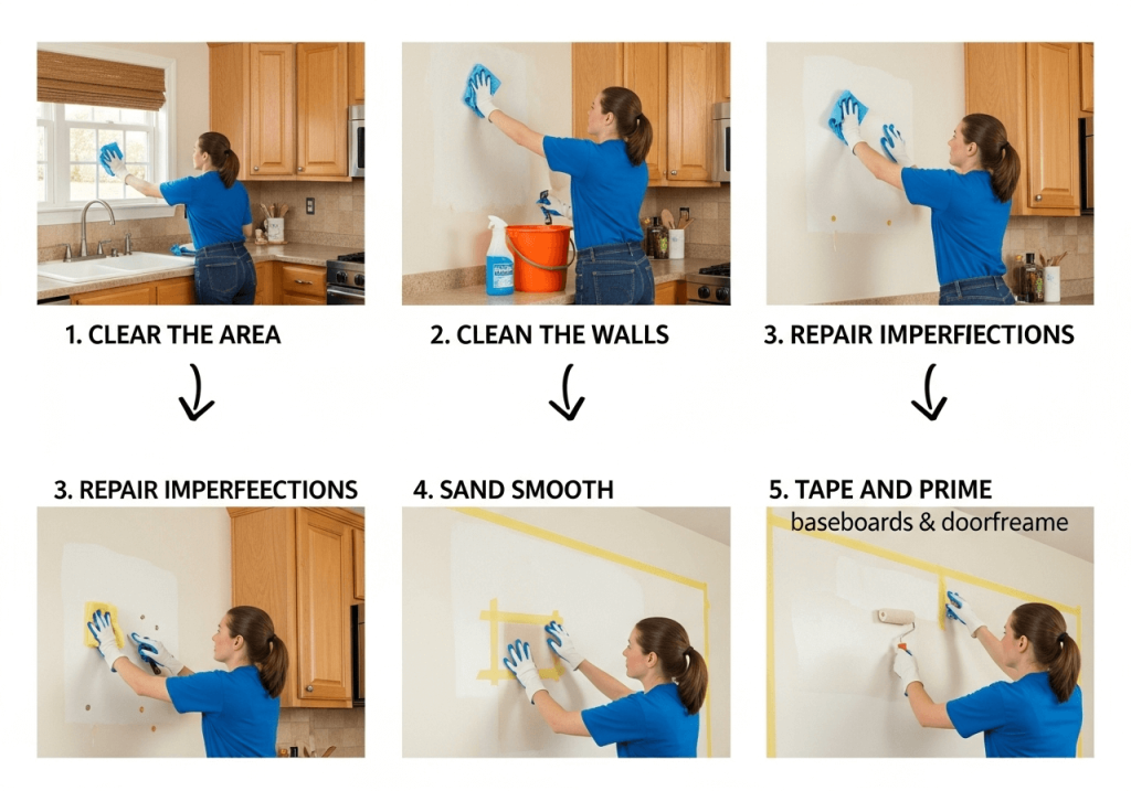 How to Prepare Kitchen Walls for Painting: Expert Tips & Tricks 1 Kitchen Renovation