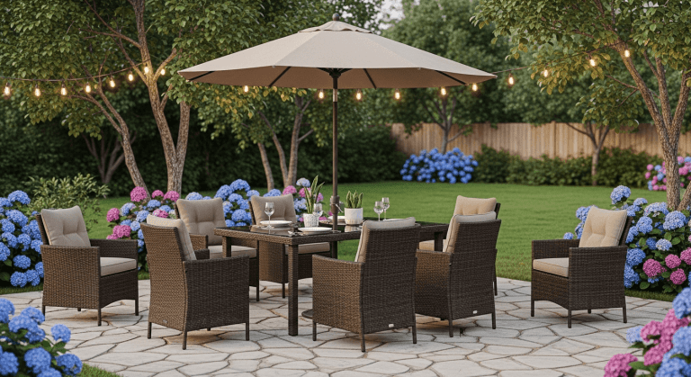 Resin Wicker Outdoor Dining Sets: Stylish Comfort for Your Backyard Retreat 17 Resin Wicker Outdoor Dining Sets