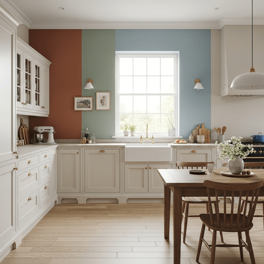 What Wall Colour Goes With Ivory Kitchen Units: Stunning Ideas Revealed 3 Stylish ivory cabinets matched with charcoal grey walls