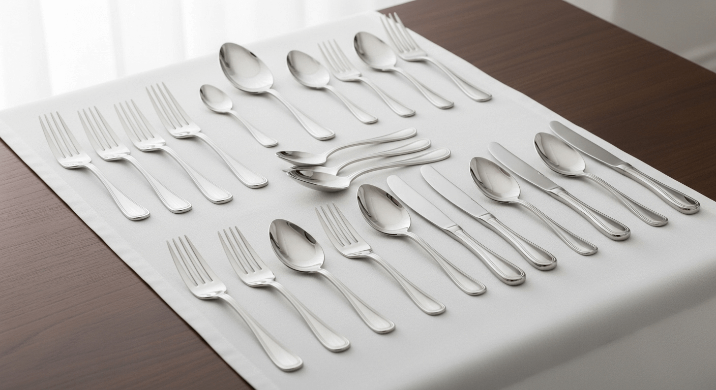 1810 Stainless Steel Flatware: Durable, Elegant Cutlery Sets for Every Occasion 2 stylish cutlery for dining