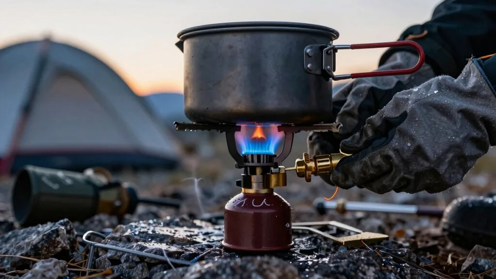 camping stove troubleshooting flame and fuel problems