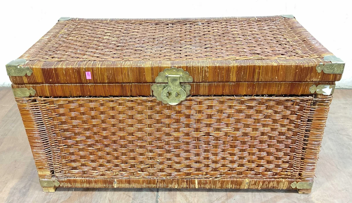 cleaning wicker basket hardware polish