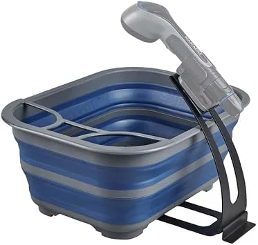 Camping Kitchen Gadgets: Common Problems and Smart Solutions 4 collapsible camping sink greywater