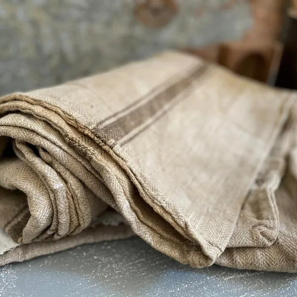 grain-sack stripe runner