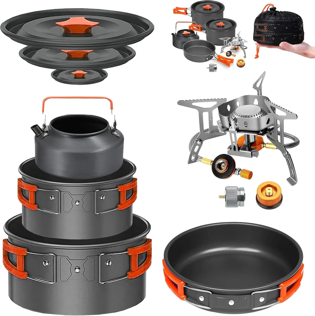 how to clean camping kitchen gadgets