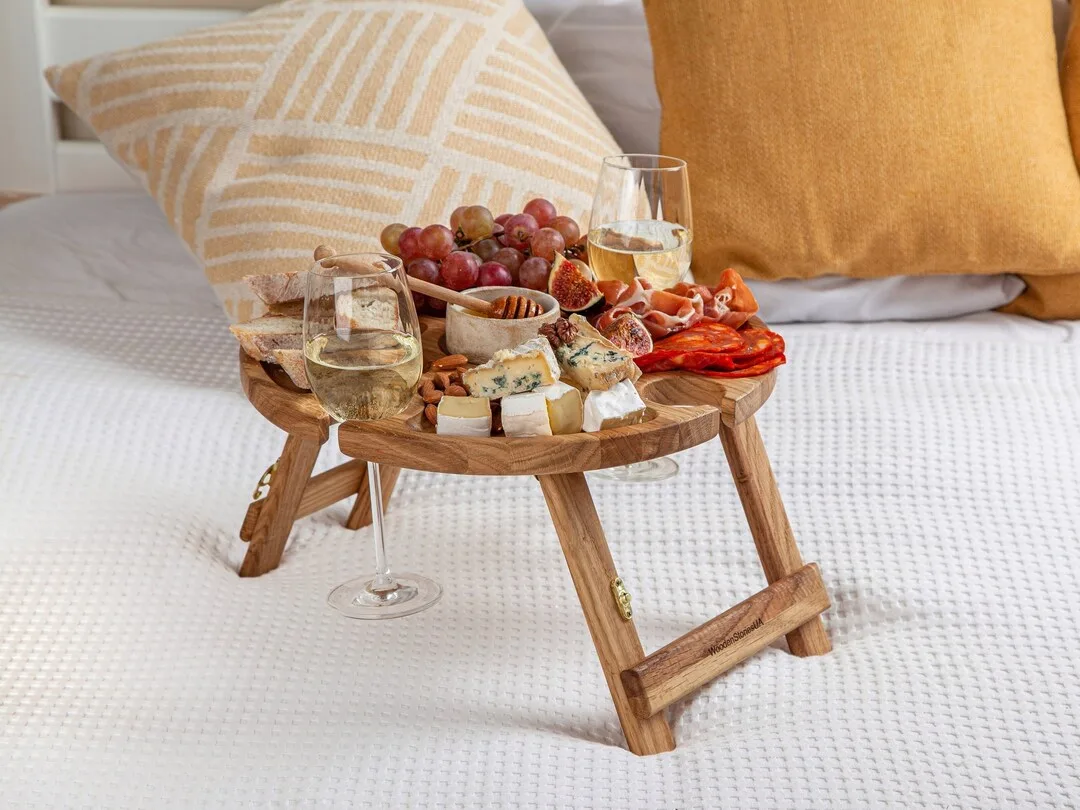 how to clean outdoor serving tray