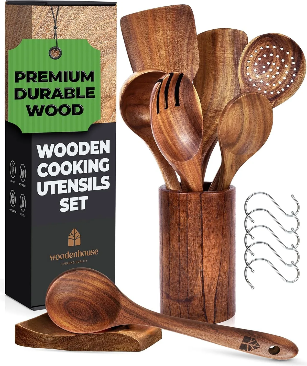 how to maintain wooden serving utensils