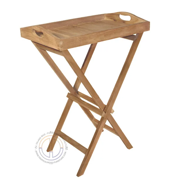 how to use outdoor serving tray