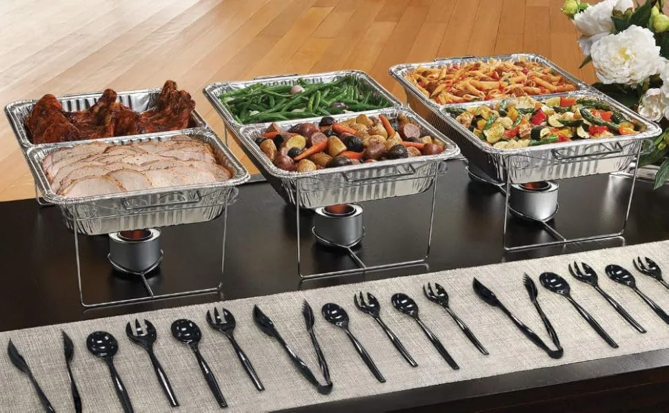 how to use serving utensils