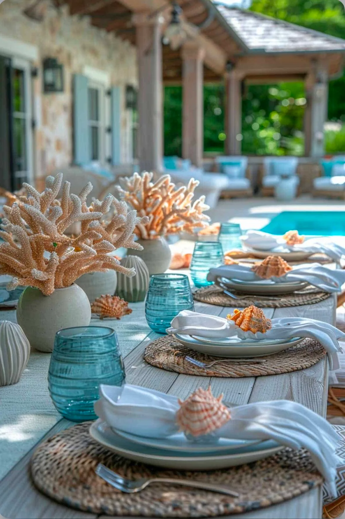outdoor dinnerware for different events