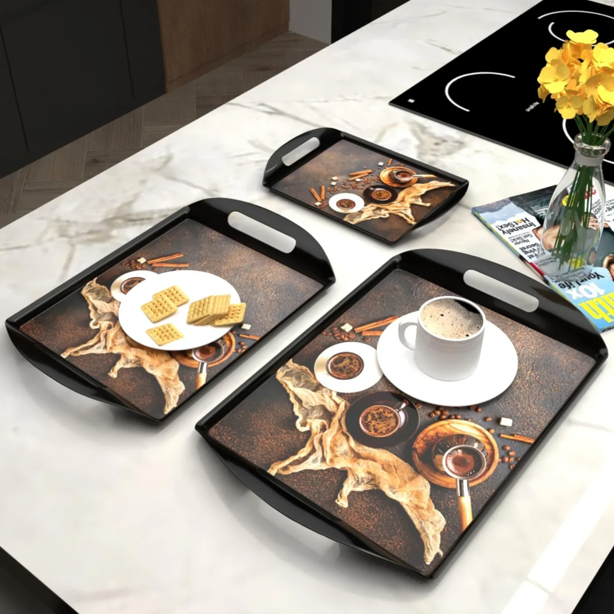 serving tray materials comparison