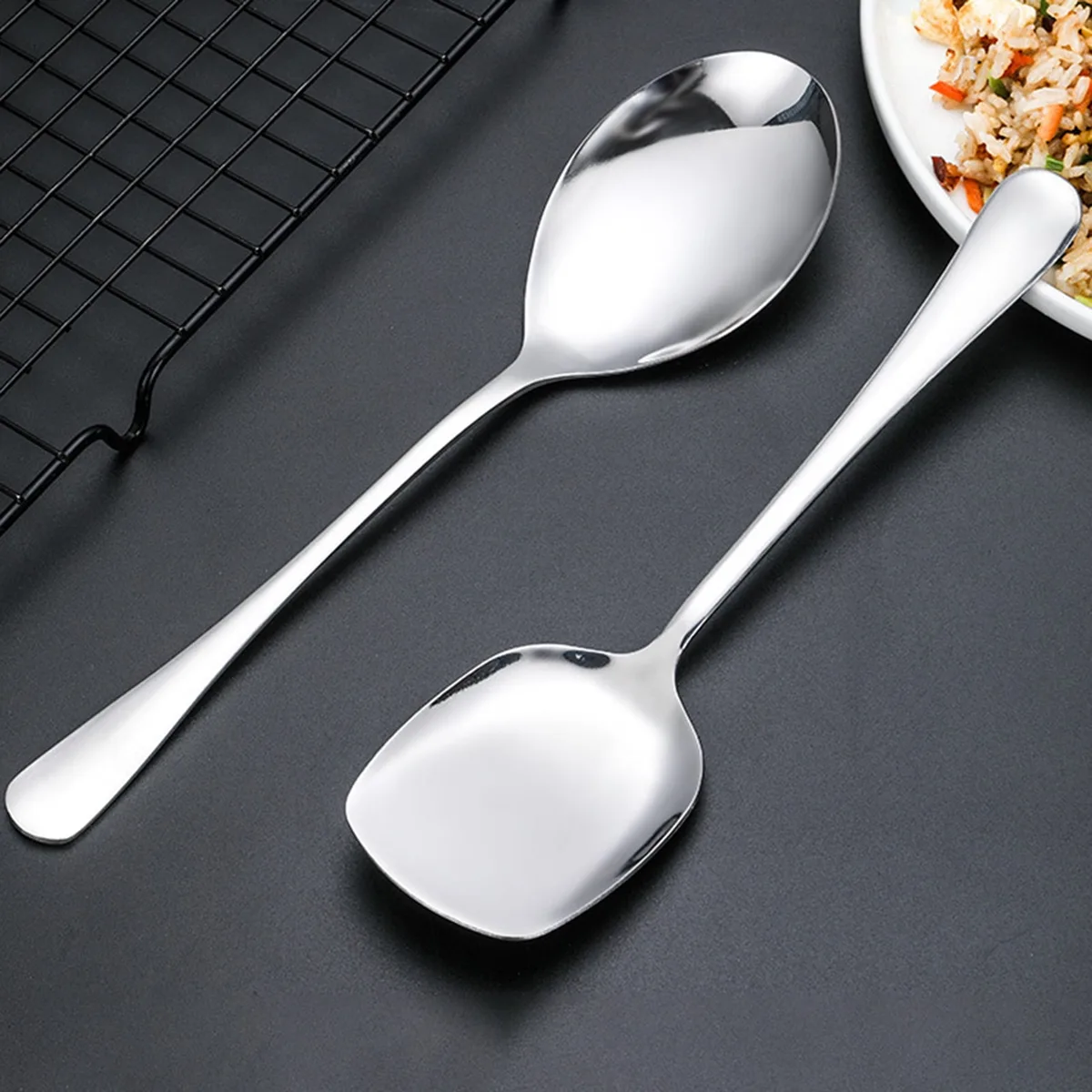 serving utensil handle ergonomics