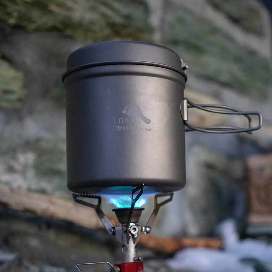 titanium vs aluminum vs cast iron camp cookware