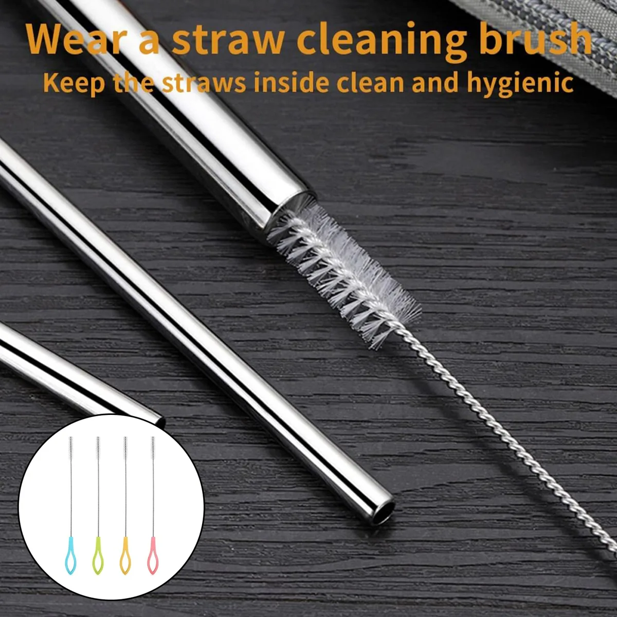 travel mug cleaning brush set